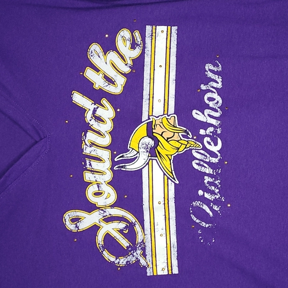 NFL ▪︎ WOMEN'S MINNESOTA VIKINGS TOP ▪︎ SIZE M - Picture 4 of 8